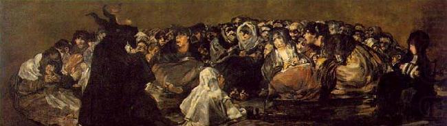 Witches Sabbath, Francisco de goya y Lucientes